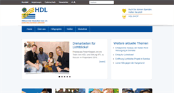 Desktop Screenshot of lions-hilfswerk.de