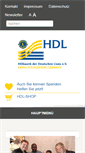 Mobile Screenshot of lions-hilfswerk.de